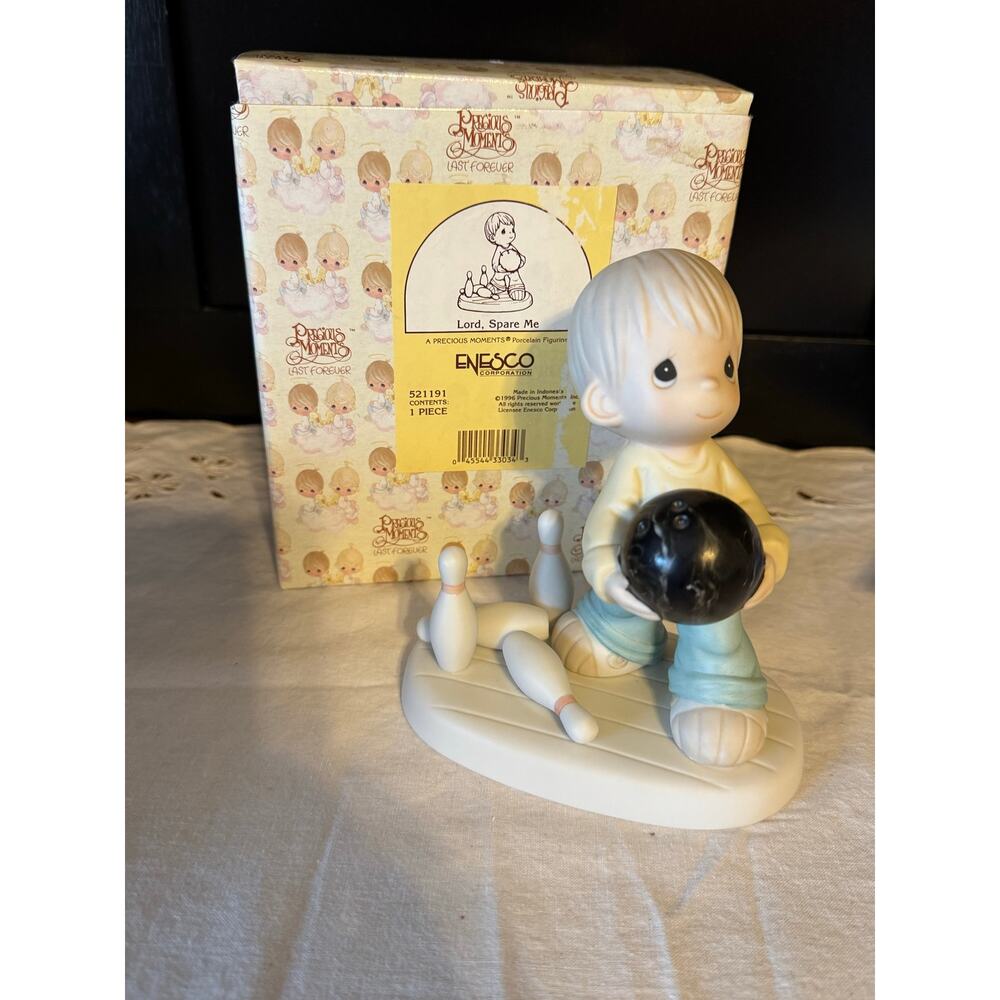 Vintage 1996 Precious Moments Lord, Spare Me Figurine 521191